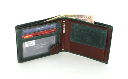 Гаманець чоловічий N992-VTP GREEN Forever Young Гаманець чоловічий N992-VTP GREEN Forever Young